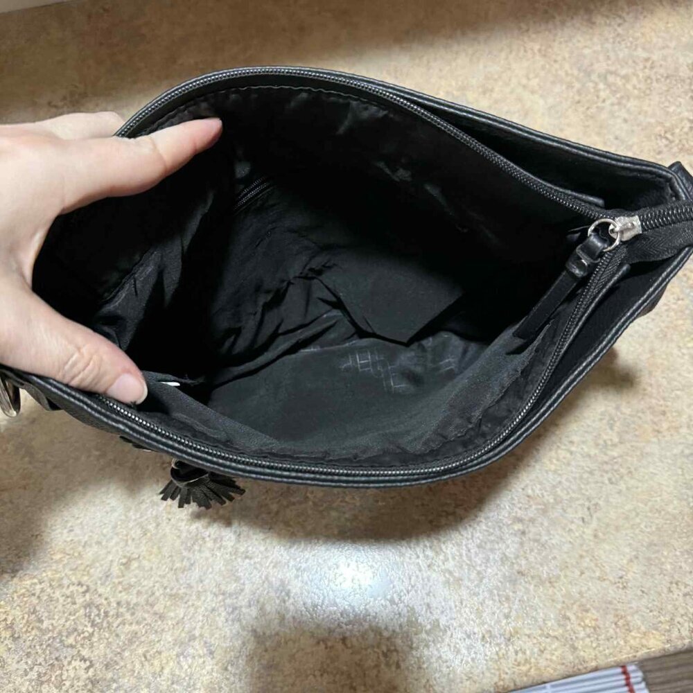 Rosetti black leather purse - Picture 3 of 3
